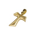 18 KT GOLD TAU CROSS