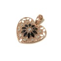 925 sterling silver Florence style pendent
