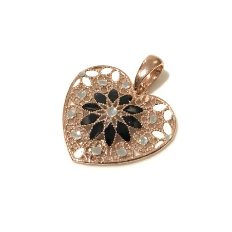 925 sterling silver Florence style pendent