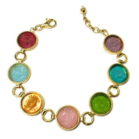 Michelangelo gioielli bracciale paste vitree
