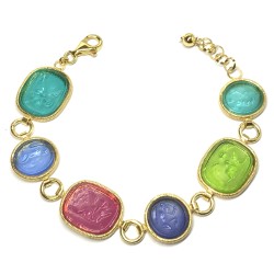 Michelangelo gioielli bracciale paste vitree