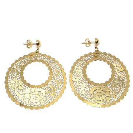Neonero 18 kt gold earrings