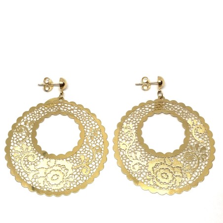 Neonero orecchini oro 18 kt