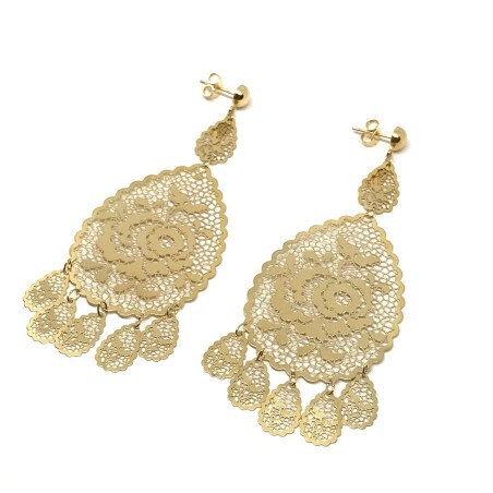 Neonero 18 kt gold earrings