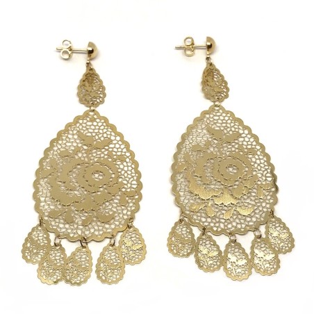 Neonero 18 kt gold earrings