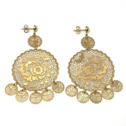 Neonero orecchini oro 18 kt