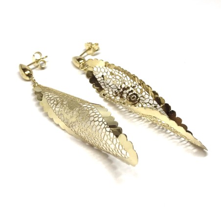 Neonero 18 kt gold earrings