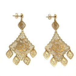 Neonero orecchini oro 18 kt
