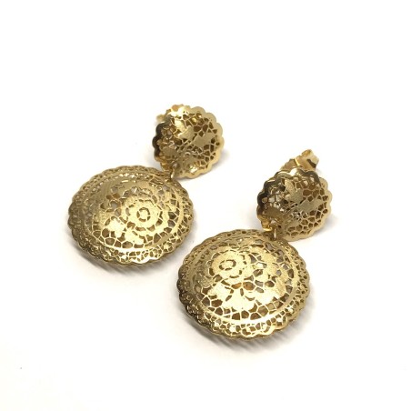 Neonero 18 kt gold earrings