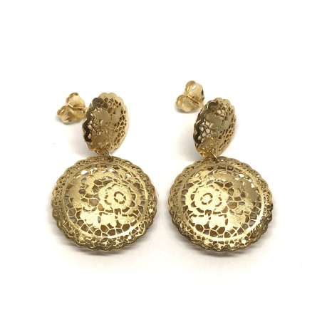 Neonero orecchini oro 18 kt