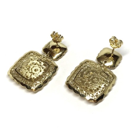 Neonero orecchini oro 18 kt
