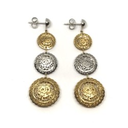 Neonero orecchini oro 18 kt