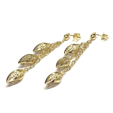 Neonero 18 kt gold earrings