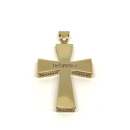Neonero croce oro 18 kt