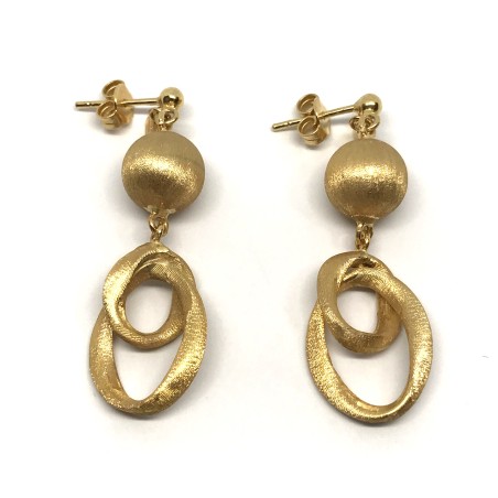 Bolzon orecchini donna oro giallo 18kt