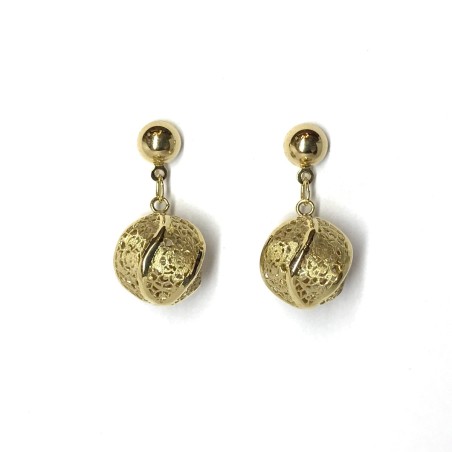 Neonero orecchini oro 18 kt