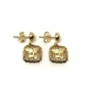 Neonero orecchini oro 18 kt