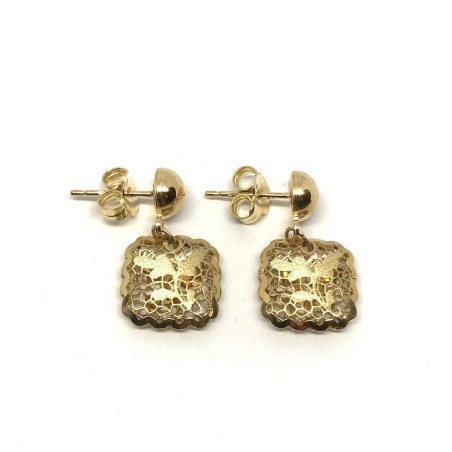 Neonero orecchini oro 18 kt