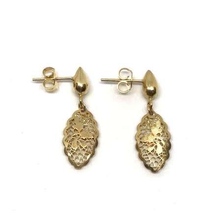Neonero orecchini oro 18 kt