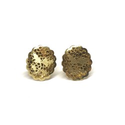 Neonero 18 kt gold earrings