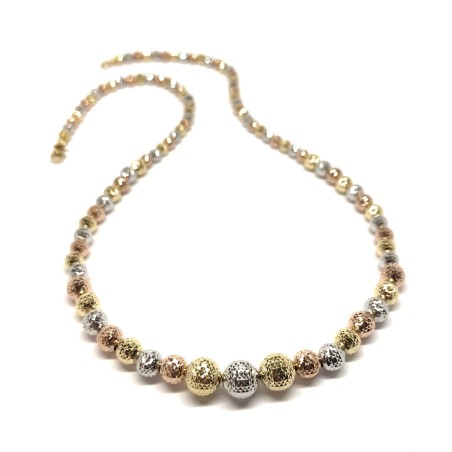 18 kt gold Novello necklace