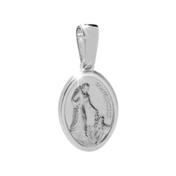 18 kt gold Saint Benedict medal