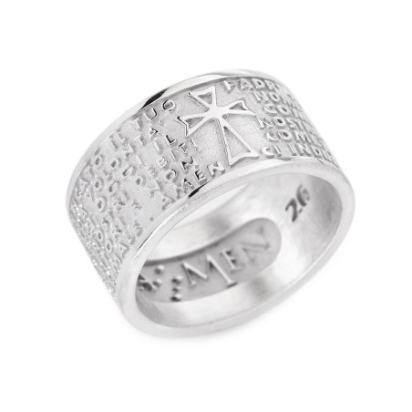 Sterling silver Amen ring