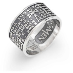 Anello Amen in argento