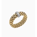 18 Kt Gold Fope Ring