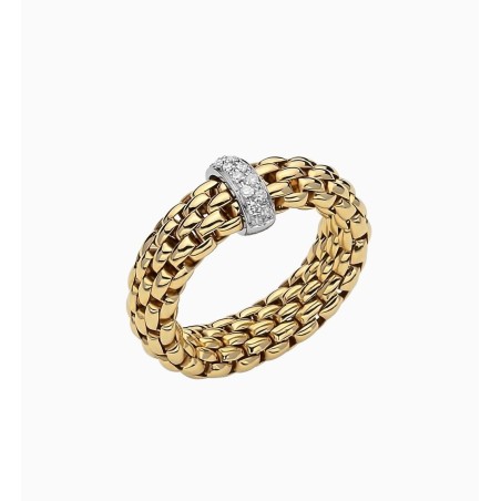 18 Kt Gold Fope Ring