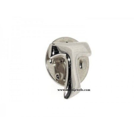 925 STERLING SILVER TAU PIN