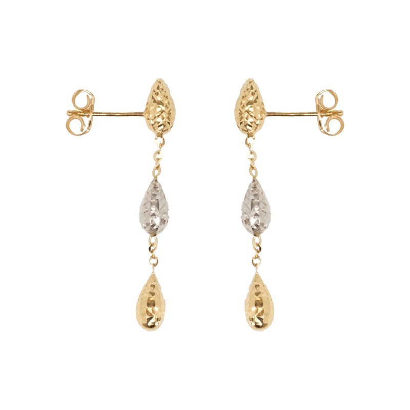 Orecchini Novello oro 18 kt