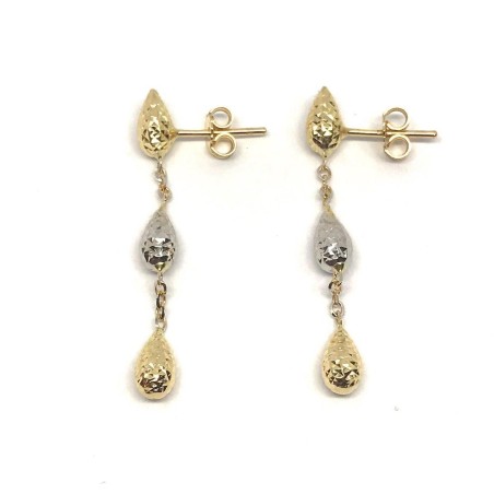 Orecchini Novello oro 18 kt