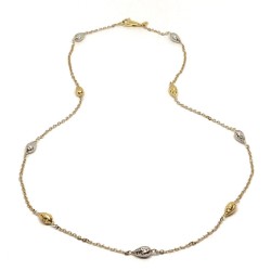 Collana Novello oro 18 kt