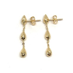Orecchini Novello oro 18 kt