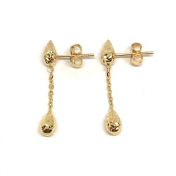 Orecchini Novello oro 18 kt