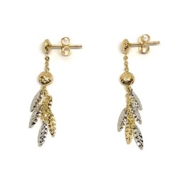 Orecchini Novello oro 18 kt