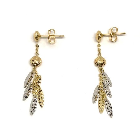 Orecchini Novello oro 18 kt