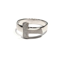 Anello Tau argento 925