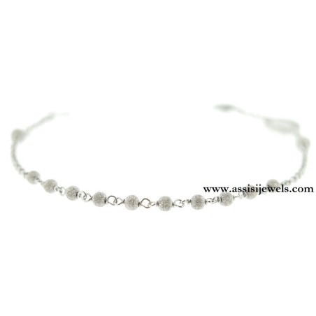 925 sterling silver rosary bracelet