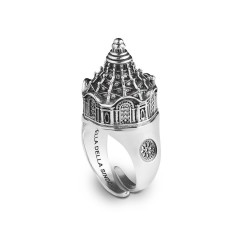 Ellius anello Sindone Torino in argento