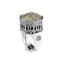 Sterling silver Milan Ellius ring