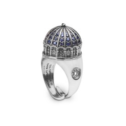 Ellius anello Trieste in argento