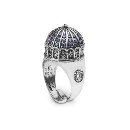 Ellius anello Trieste in argento