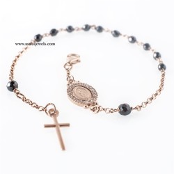 Bracciale rosario argento 925