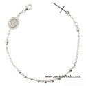 925 sterling silver rosary bracelet