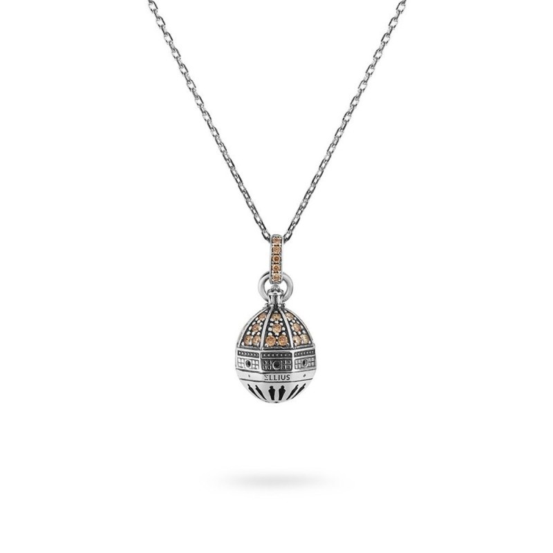 Ellius collana Cupola di Firenze in argento