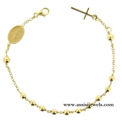 Bracciale rosario argento 925