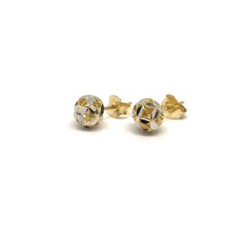 Orecchini pvz oro 18 kt