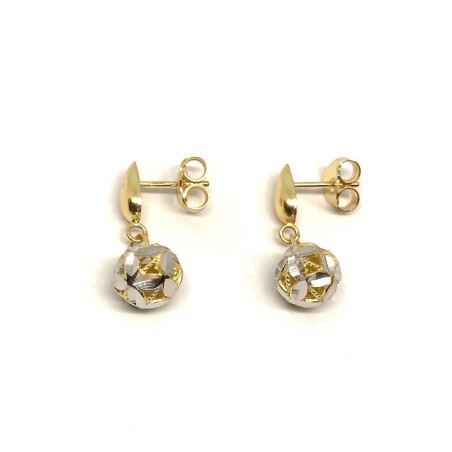 18 kt gold pvz earrings